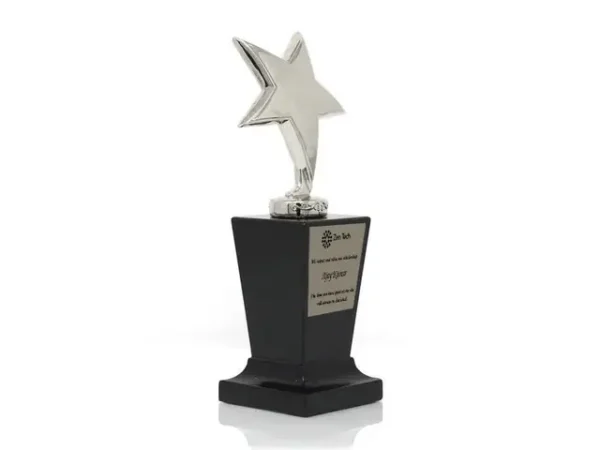 Rossette - Tall - Silver