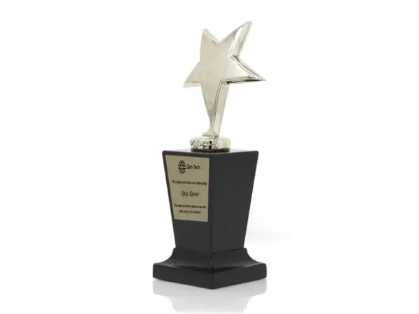 Rossette - Tall - Silver