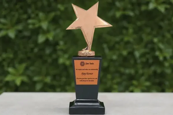 Rossette - Tall - Bronze