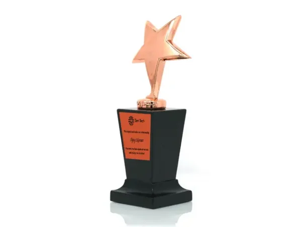 Rossette - Tall - Bronze