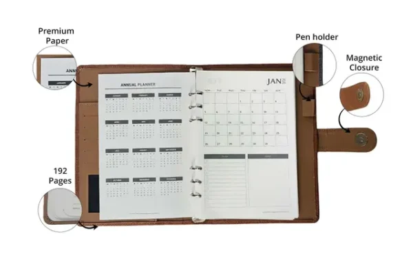 Retro Tan Organizer