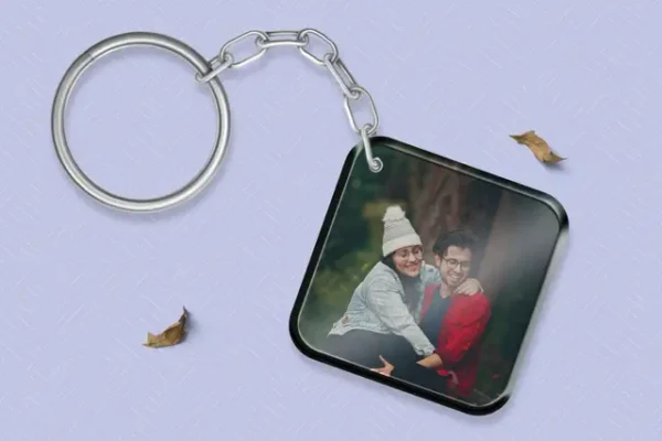 SK A Square Keychain