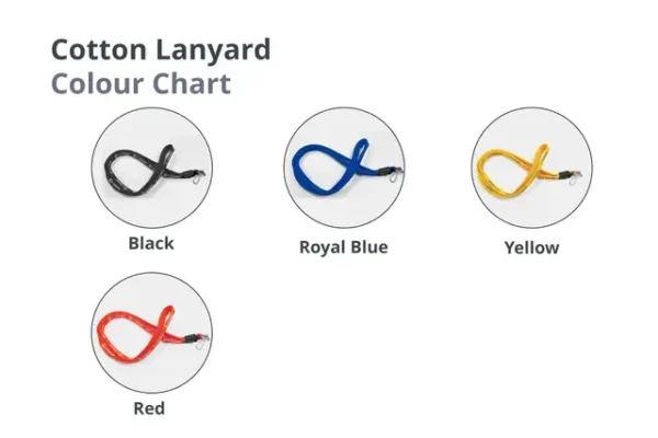 SP E Cotton Lanyards (Single color printing)