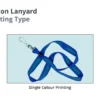 SP F Cotton Lanyards (Single color printing)