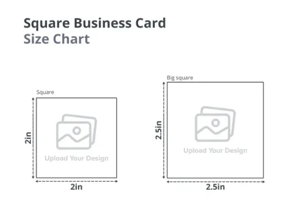SQ B Square Business Card