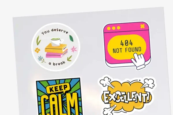SS A Matte Sticker Sheets