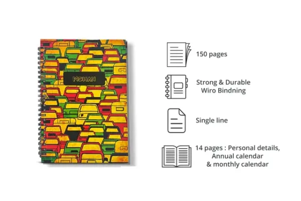SW B A5 Case Wiro Diary