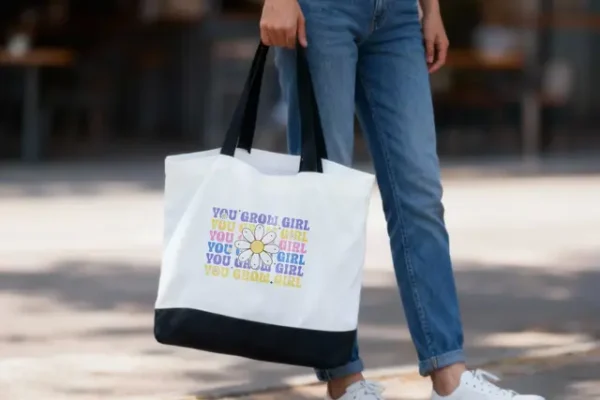 Two-Tone Premium Tote Bags