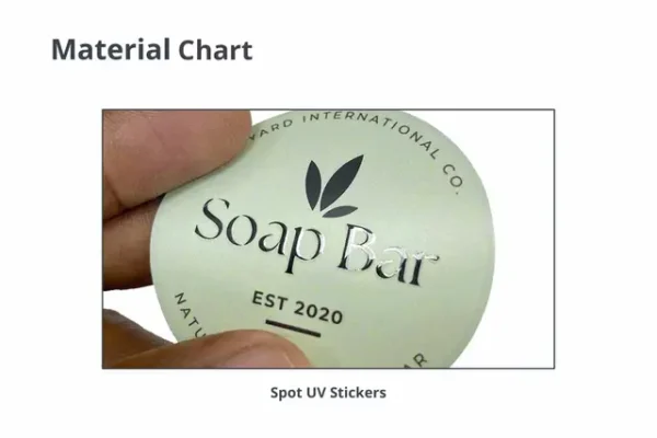 Spot UV Stickers