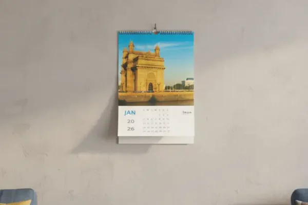 WC B Personalized Wall Calendar