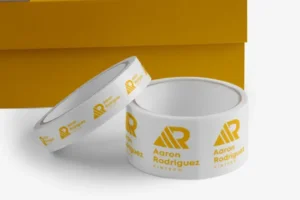 WP A White Printed Tape