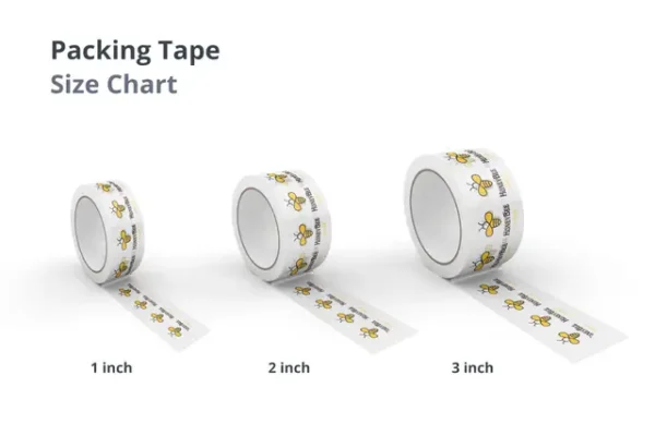 White Printed Tape